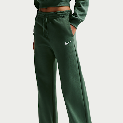 Pantaloni palazzo a vita alta Nike Sportswear Phoenix Fleece – Donna