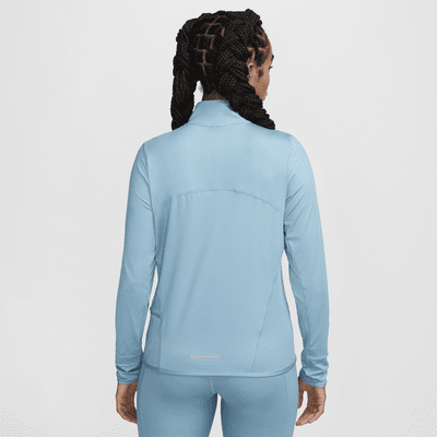 Nike Swift hardlooptop met korte rits en UV-bescherming voor dames