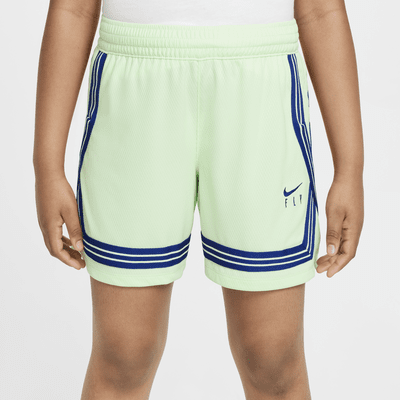 Shorts de básquetbol para niña talla grande Nike Dri-FIT Fly Crossover (talla amplia)