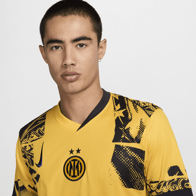 Inter Milan 2024/25 Stadium harmadik Nike Dri-FIT férfi replika futballmez