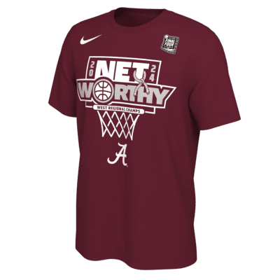 Мужская футболка Alabama 2024 Regional Champ для баскетбола