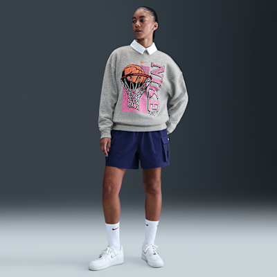 Nike Club Women's Fleece Loose Crew