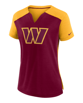 Nike Fashion (NFL Washington Commanders) Women's High-Hip T-Shirt