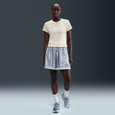 Nike Sportswear Women's Tight Ribbed Short-Sleeve T-Shirt