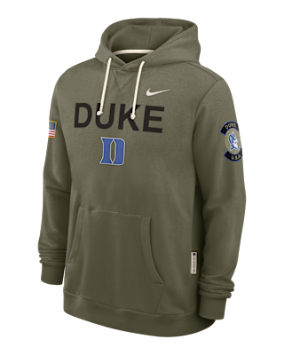 Мужское худи Duke 2025 Military Appreciation Nike Dri-FIT College Pullover Hoodie