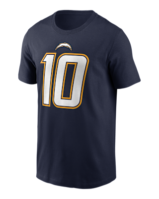 Мужская футболка Justin Herbert Los Angeles Chargers Nike NFL