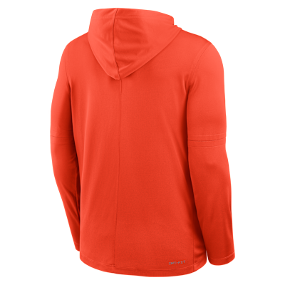 Auburn Sideline Men's Nike Dri-FIT College Long-Sleeve Hooded Top