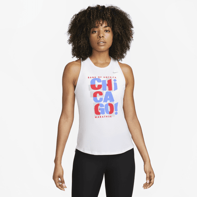 Women's Nike Dri-Fit One Luxe Slim Fit Strappy Tank - Black – Gazelle Sports