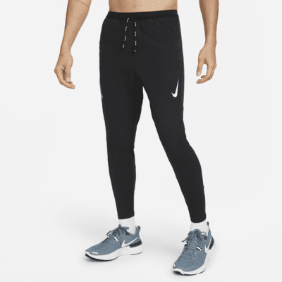 Black Solid Nikes Men Polyester Track PantLower With Superior Quality  Regular Fit