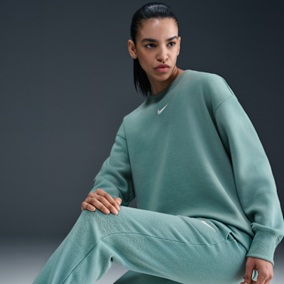 Nike Sportswear Phoenix Fleece Damen-Trainingshose mit mittelhohem Bund