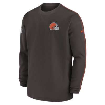 Cleveland Browns Sideline Coach Men’s Nike NFL Long-Sleeve Top