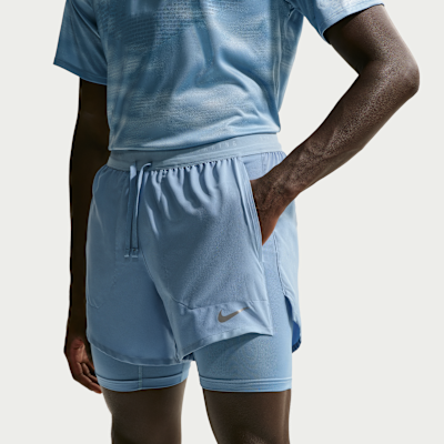 Ανδρικό υβριδικό σορτς για τρέξιμο Dri-FIT Nike Stride 13 cm