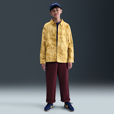 Nike Sportswear Metro Ground Düğmeli Genç Çocuk (Erkek) Üstü