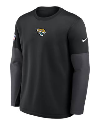 Мужская футболка Jacksonville Jaguars Scripted To Win Sideline Coach Nike Therma-FIT NFL Long-Sleeve