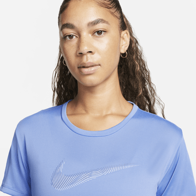 Nike Dri-FIT Swoosh Women's Short-Sleeve Running Top. Nike UK