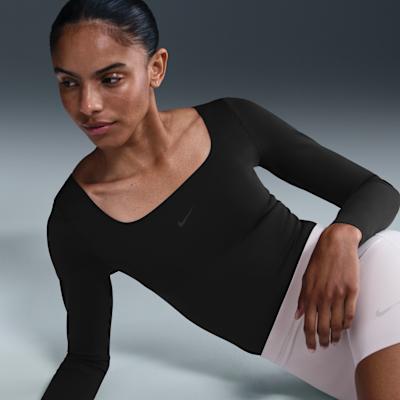 Nike Form Women's Long-Sleeve Bodysuit