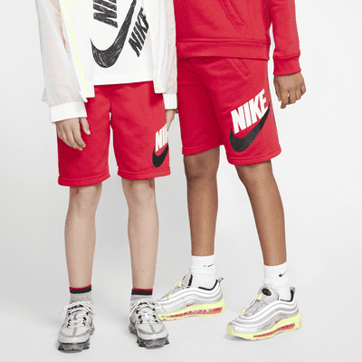 Shorts para niños talla grande Nike Sportswear Club Fleece