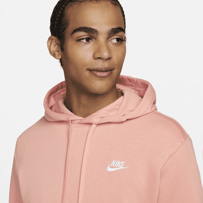 salmon nike hoodie