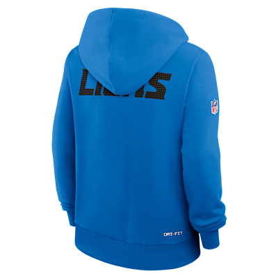 Detroit Lions Sideline Women's Nike Dri-FIT NFL Pullover Hoodie