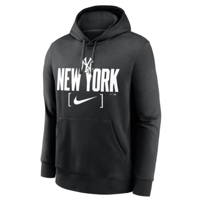 New York Yankees Club Slack Men's Nike MLB Pullover Hoodie