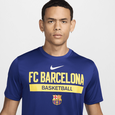 F.C. Barcelona Training Men's Nike Dri-FIT Basketball T-Shirt