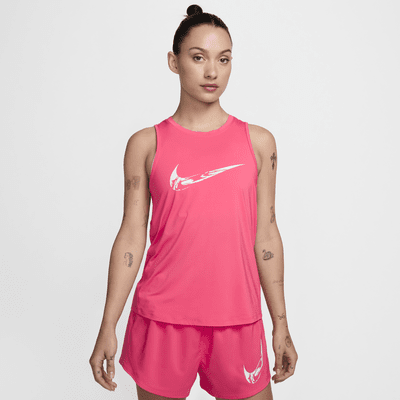 Nike One Dri-FIT-Lauftanktop mit Grafik (Damen)