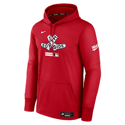 Chicago White Sox Authentic Collection City Connect Men's Nike Therma MLB Pullover Hoodie from Nike - $100