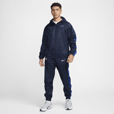 Tuta da calcio in tessuto con cappuccio Nike Chelsea FC – Uomo