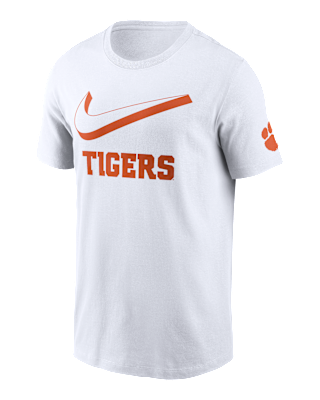 Мужская футболка Clemson Primetime Campus 2-Hit Swoosh Nike College