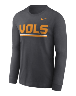 Мужская футболка Tennessee Volunteers Volunteer State Smokey Grey Logo Nike College Long-Sleeve