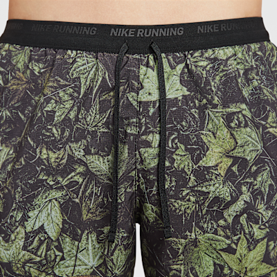 Nike Stride Men's Dri-FIT 18cm (approx) Brief-Lined Printed Running Shorts