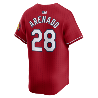 Jersey Nike Dri-FIT ADV de la MLB Limited para hombre Nolan Arenado St. Louis Cardinals City Connect