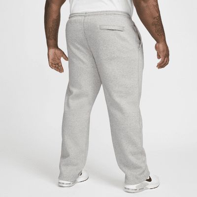 Pants de tejido Fleece con dobladillo abierto para hombre Nike Club Fleece