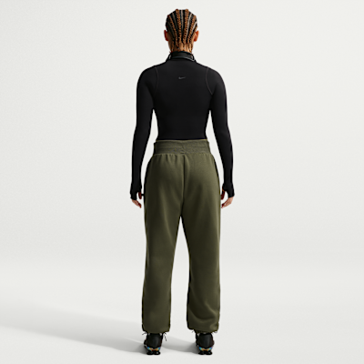 Paris Saint-Germain Phoenix Fleece Nike Yüksek Belli Oversize Kesimli Kadın Futbol Eşofman Altı