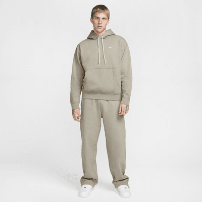 Nike Solo Swoosh Men's Open-Hem Fleece Pants