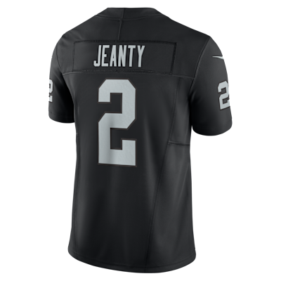 Ashton Jeanty Las Vegas Raiders 2025 NFL Draft First Round Pick Men's Nike Dri-FIT NFL Limited Jersey