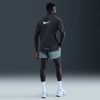 Ανδρική κοντομάνικη μπλούζα για τρέξιμο Nike Miler