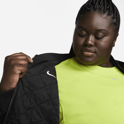 Nike Sportswear vendbar bomberjakke i collegestil til dame (Plus Size)