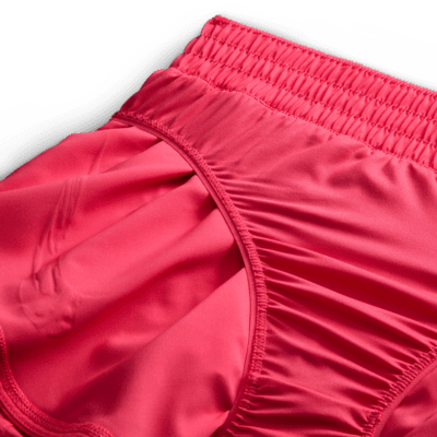 Nike One Women's Dri-FIT Mid-Rise Brief-Lined Graphic Shorts