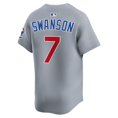 Dansby Swanson Chicago Cubs Men's Nike Dri-FIT ADV MLB Limited Jersey