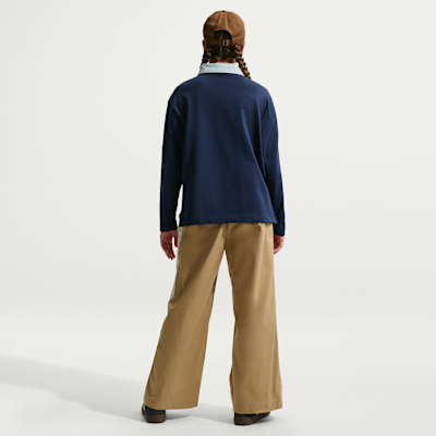 나이키 스포츠웨어 컬렉션 주니어(여아) 긴팔 폴로 탑