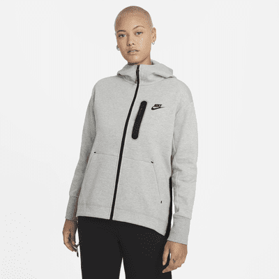 nike tech hoodie gray