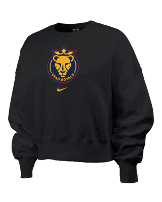 Женский свитшот Utah Royals FC Phoenix Fleece Nike NWSL Crew-Neck