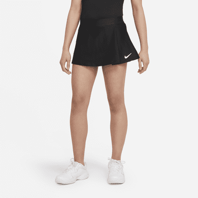 Nike Girl's NikeCourt Dri-FIT Victory Tennis Skirt Skort Yellow