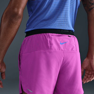 Shorts de correr Dri-FIT de 13 cm con forro de ropa interior para hombre Nike Stride