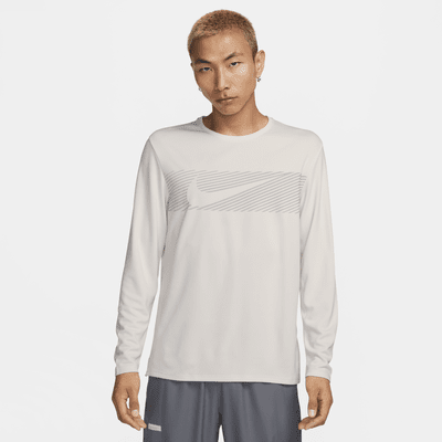 Nike Miler Flash Men's Dri-FIT UV Long-Sleeve Running Top