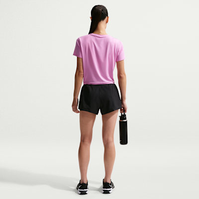 ナイキ Dri-FIT ワン ウィメンズ ミッドライズ 8cm ブリーフラインド ショートパンツ