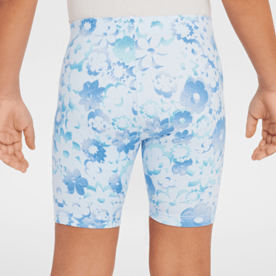 Nike Flow-Ral Younger Kids' 2-Piece Printed Bike Shorts Set
