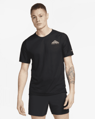 Мужские шорты Nike Trail Solar Chase Dri-FIT Short-Sleeve Top для бега