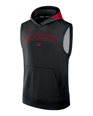 Мужское худи Arizona Diamondbacks Authentic Collection Men’s Nike Dri-FIT MLB Sleeveless Pullover Hoodie